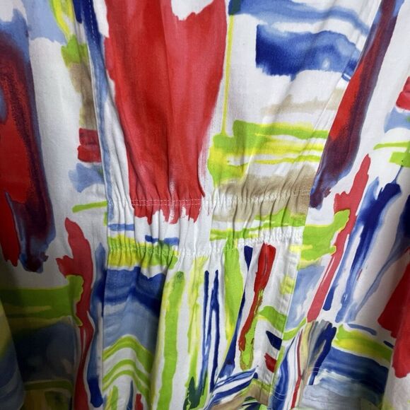 Toni Morgan  Art To Wear Jacket SZ XL  Pockets Full Zip Abstract Modern - Picture 13 of 16